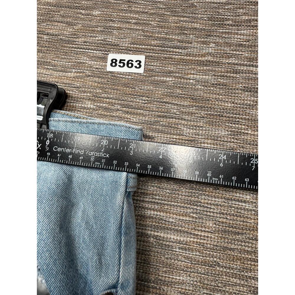 Wrangler 1096FXVBI Straight Jeans Mens Size 40x30 Light Blue Regular Fit Stretch - Picture 6 of 8